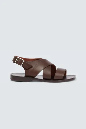 Loro Piana Moorea leather sandals