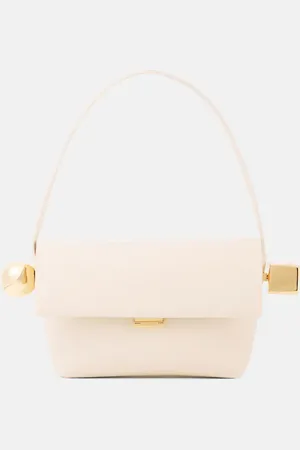 Jacquemus Le Rond CarrÃ© leather shoulder bag