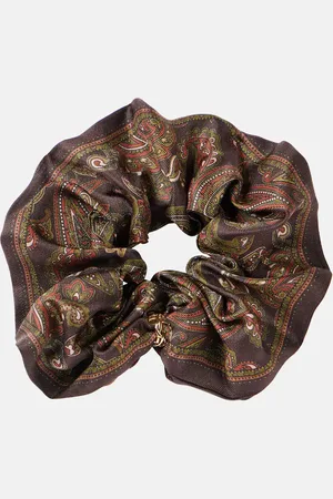 Saint Laurent Paisley silk scrunchie