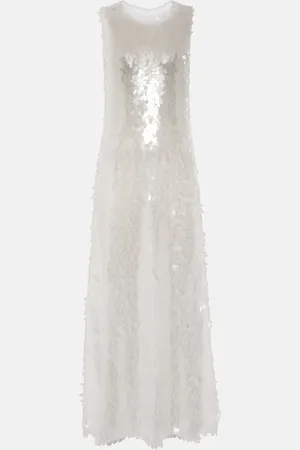 Norma Kamali Sequined maxi dress