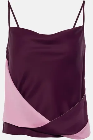 J.W.Anderson Draped satin tank top