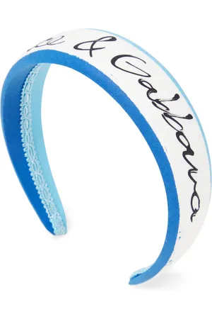 Dolce & Gabbana Logo poplin headband