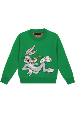 Alanui X Looney Tunes Bugs Bunny jacquard virgin wool sweater