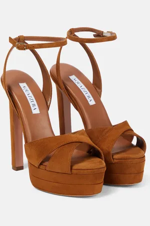 Aquazzura Suede platform sandals