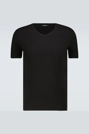 Tom Ford Stretch-cotton V-neck T-shirt
