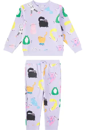 Stella McCartney Printed cotton sweatshirt and -pants