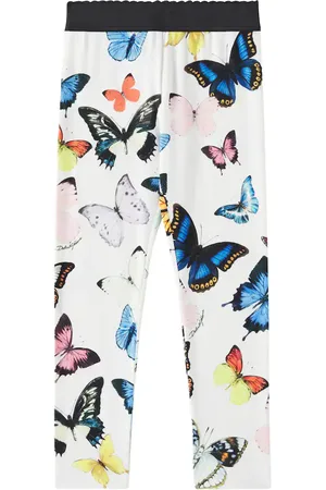 Dolce & Gabbana Printed cotton-blend jersey leggings