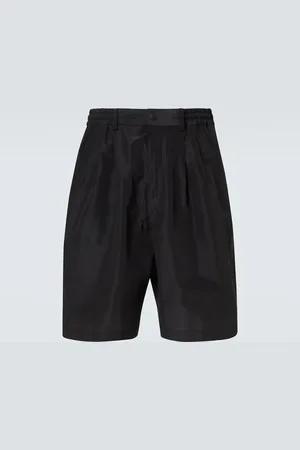 Comme des Garçons Comme des GarÃ§ons Homme Linen-blend shorts