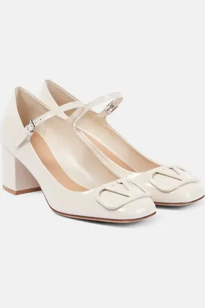 VALENTINO GARAVANI VLogo Signature patent leather Mary Jane pumps