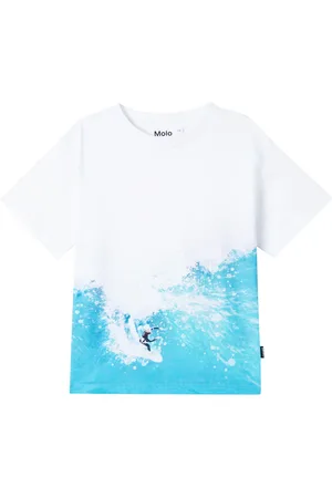 Molo Riley printed cotton jersey T-shirt