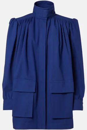 Chloé ChloÃ© Gathered cotton canvas jacket