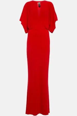 Norma Kamali Obie jersey maxi dress