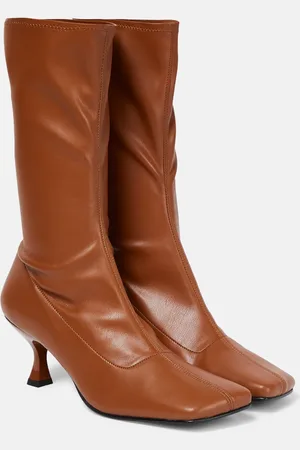Souliers Martinez Lola faux leather ankle boots