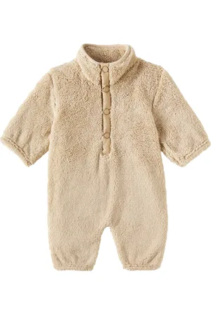 Rylee + Cru Baby Fuzzy teddy onesie