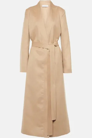 GABRIELA HEARST Devon wrap silk coat