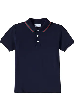 Gucci Web cotton-blend piquet polo shirt
