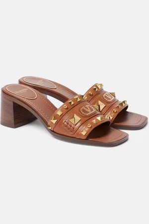 VALENTINO GARAVANI Plaster Caster 60 studded leather mules