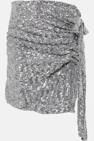 Paco rabanne Sequined miniskirt