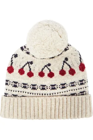 BONPOINT Brigitte intarsia wool beanie