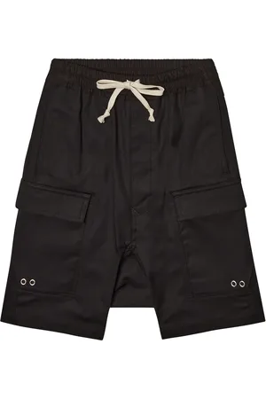 Rick Owens Pods cotton cargo shorts