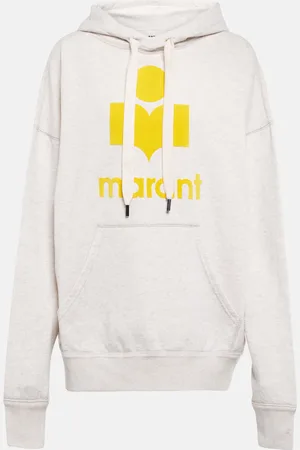 Marant Etoile Mansel logo cotton-blend hoodie