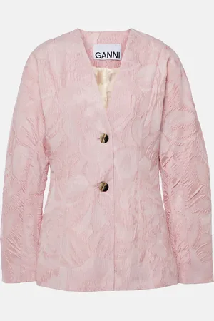 Ganni Jacquard blazer