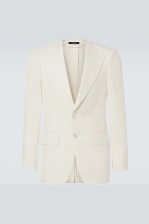 Tom Ford Shelton wool, silk, and linen blazer