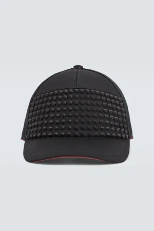 Christian Louboutin Enky Spikes cotton baseball cap