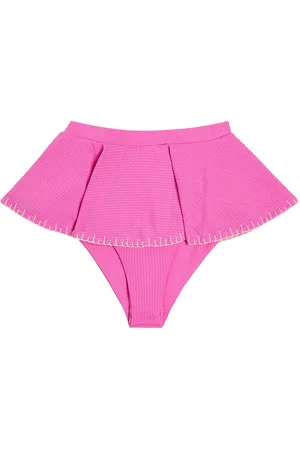 Marysia Trulli embroidered bikini bottoms