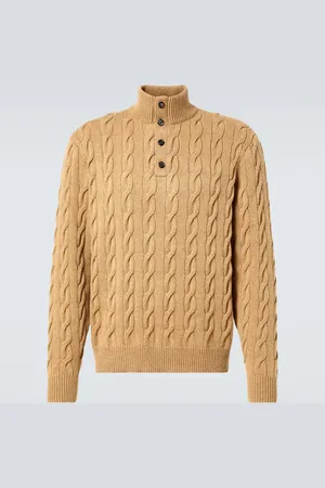 Ralph Lauren Cable-knit cashmere sweater