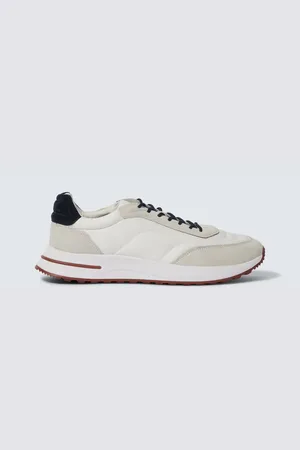 Loro Piana Weekend Walk suede-trimmed sneakers