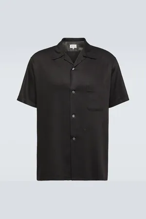 Maison Margiela C embroidered twill shirt