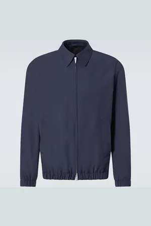 LARDINI Wool and cotton bomber jacket
