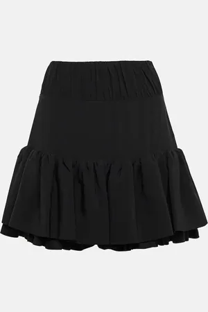 Paco rabanne Ruffled high-rise miniskirt