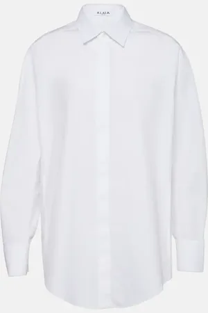 Alaïa AlaÃ¯a Oversized cotton shirt