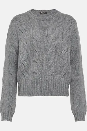 Loro Piana Cable-knit cashmere sweater