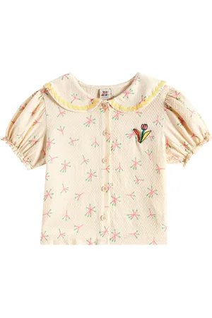 Jelly Mallow Candy Flower floral sailor shirt