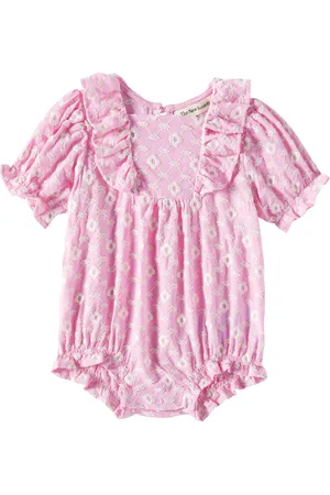 The New Society Baby Isidora ruffled onesie