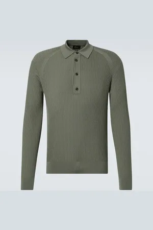 BRIONI Wool polo sweater