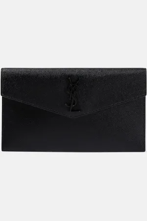 Saint Laurent Uptown leather clutch