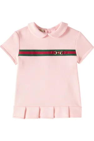 Gucci Baby Horsebit cotton dress