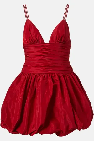 Staud Loren ruched minidress