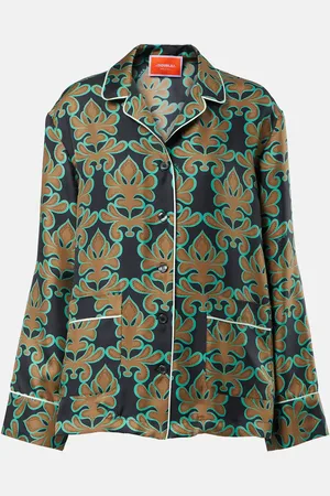 La DoubleJ Herald printed silk shirt