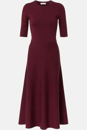 GABRIELA HEARST Seymore wool, cashmere, and silk midi dress