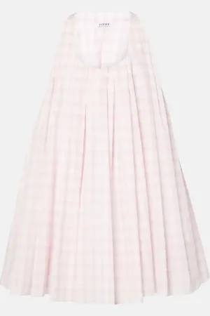 Loewe Trapeze cotton minidress