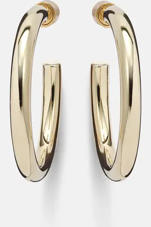 Jennifer Fisher Mini 10kt -plated hoop earrings