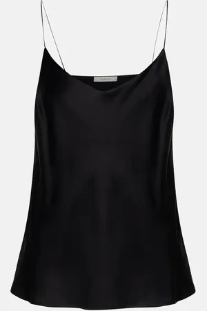 ASCENO Milos silk satin camisole