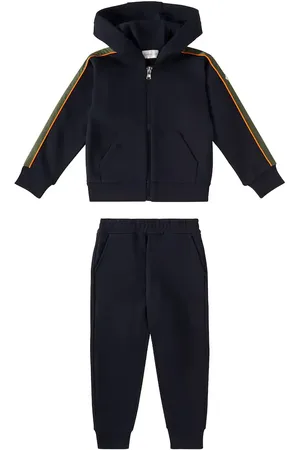 Moncler Tricolor cotton tracksuit