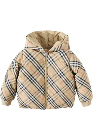 Burberry Burberry Check reversible down jacket