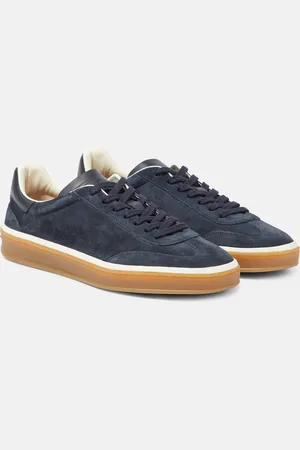 Loro Piana Tennis Walk suede sneakers